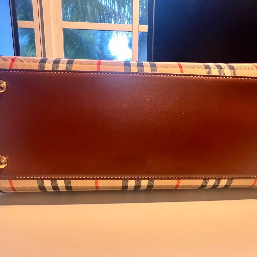 Burberry NEW TWO WAY Small Vintage Check Two Handle + Long Strap + Dust bag - Picture 4 of 12